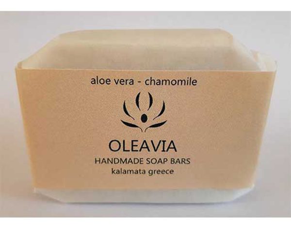 OLIVE OIL SOAP – ALOE VERA & amp; CHAMOMILE