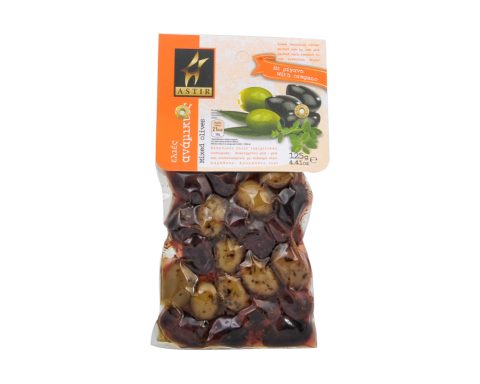 Mixed olives ASTIR with Oregano 125gr