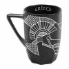 MUG  GREECE ANCIENT HELMET WHITE