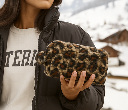 Νεσεσέρ cozy sheepskin Λεοπάρ