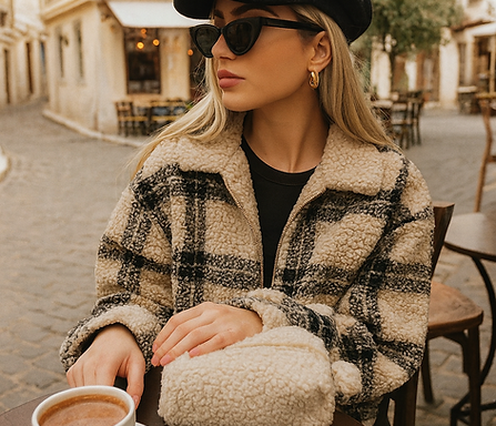 Νεσεσέρ cozy sheepskin Μπεζ